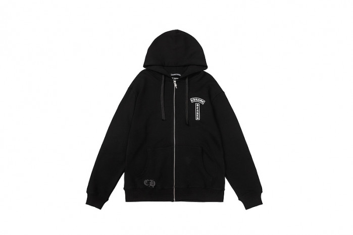 clothes Ch*0me He**ts horse shoe floral hoodie