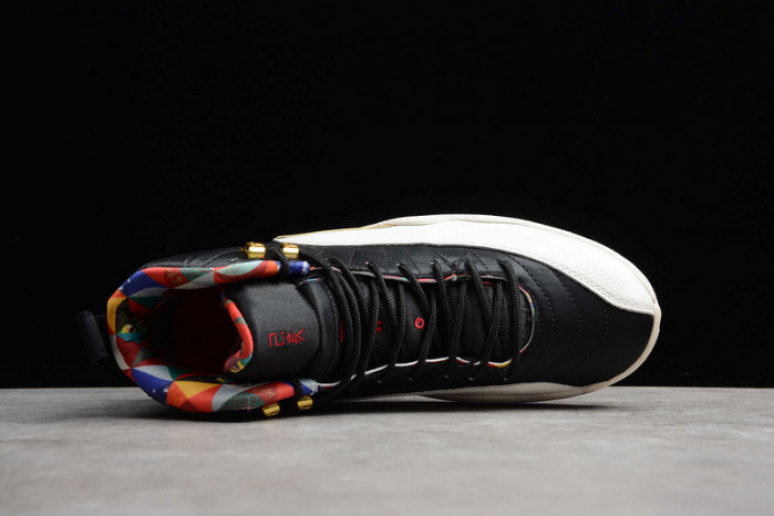 Jordan 12 Chinese New Year Black  CI2977-006