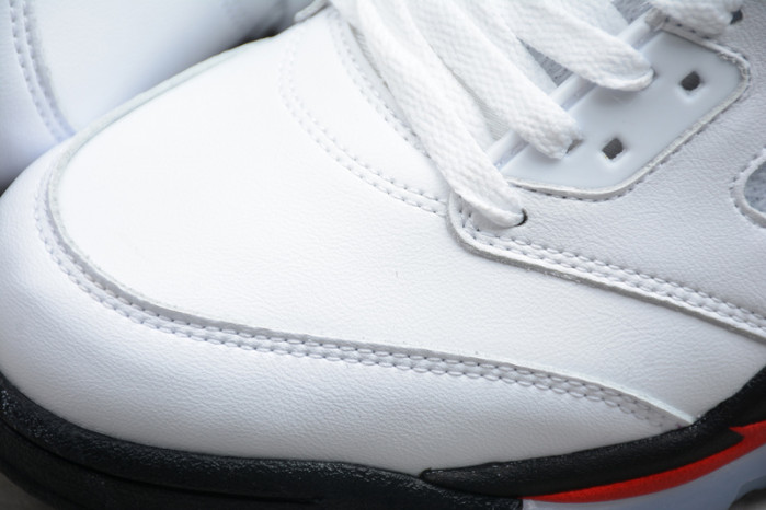 Air Jordan 5 Retro Fire Red Silver Tongue (2020)  DA1911-102