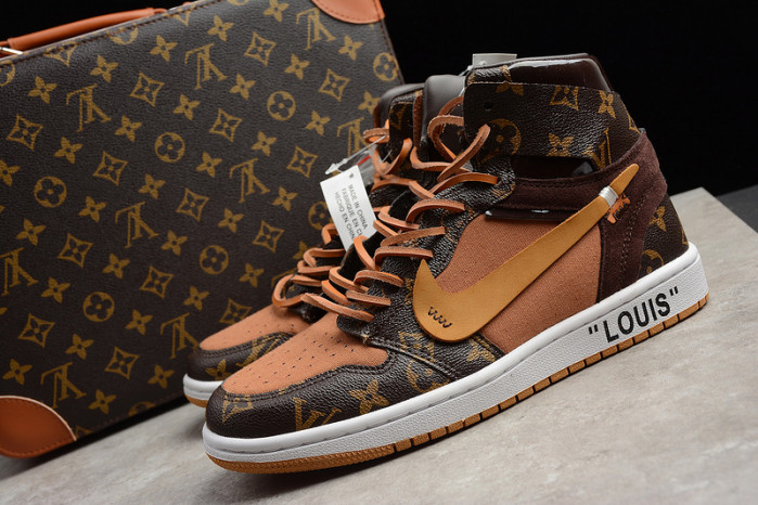 AIR JORDAN 1  AQ0818-158 (WITH CASE)