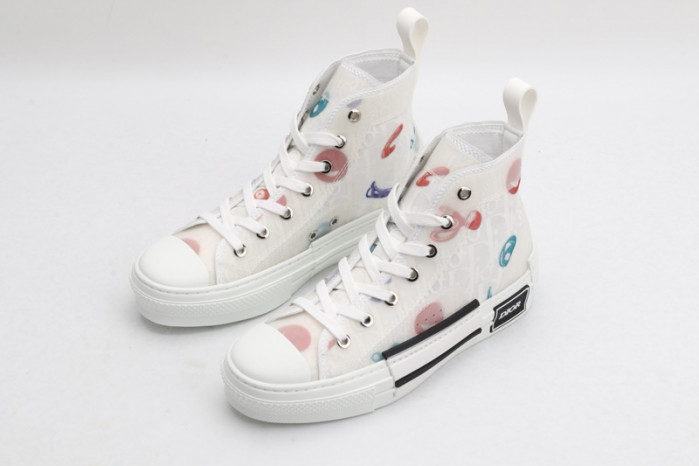 D10R B23 Oblique High Top Sneaker