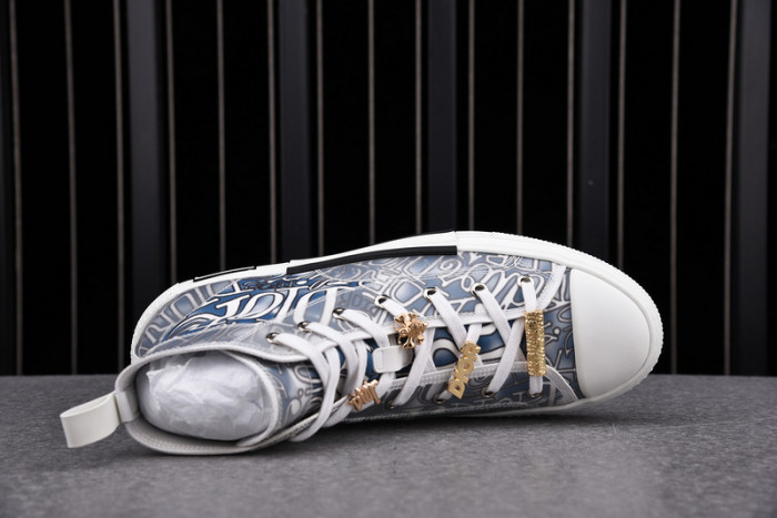 D10R B23 Oblique High Top Sneaker