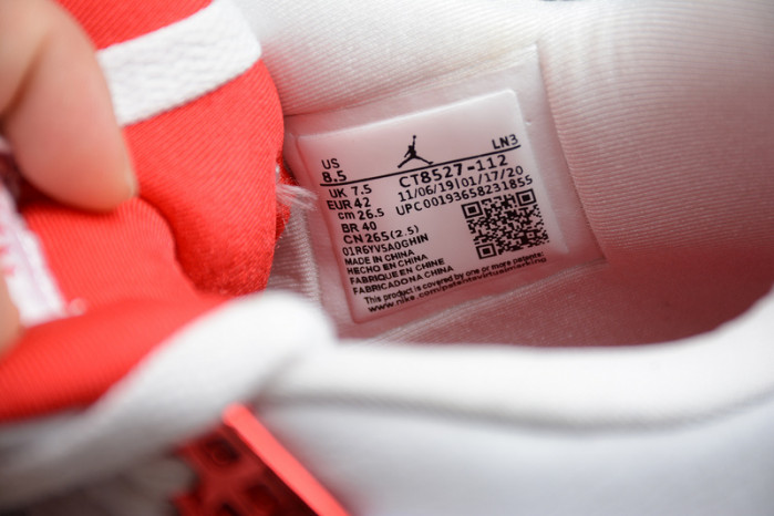 Air Jordan 4 Retro Metallic Red  CT8527-112