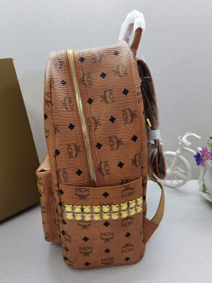 MCM backpack 13"W x 16"H x 5"D