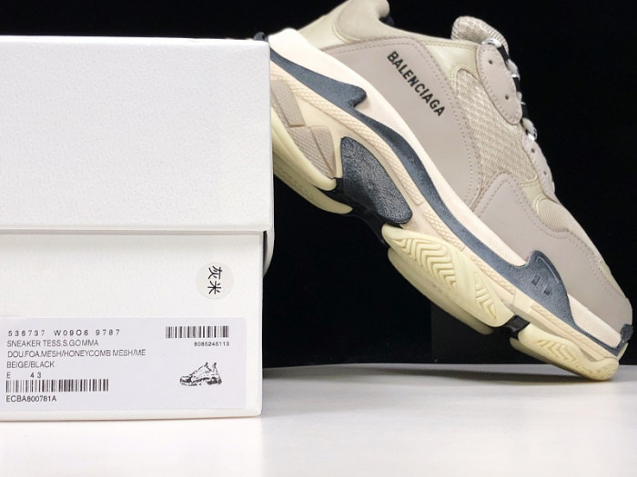 BLCG TRIPLE S TRAINER ‘VANILLE’ 536737 W09O6 9787