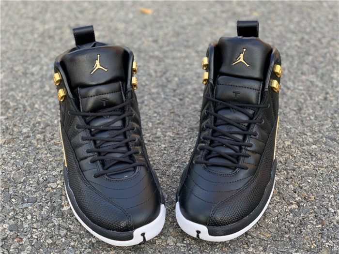 Air Jordan 12 Retro ‘Reptile’ Black/Metallic Gold-White AO6068-007