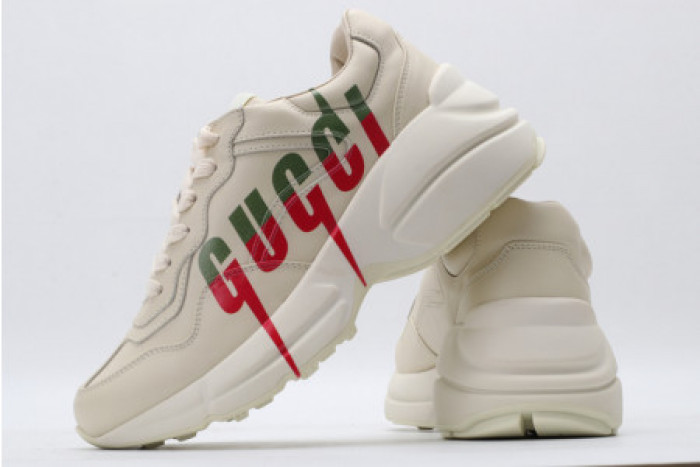 GUCC RHYTON LEATHER SNEAKER
